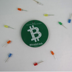 Bitcoin Cash Light Up Circuit Board